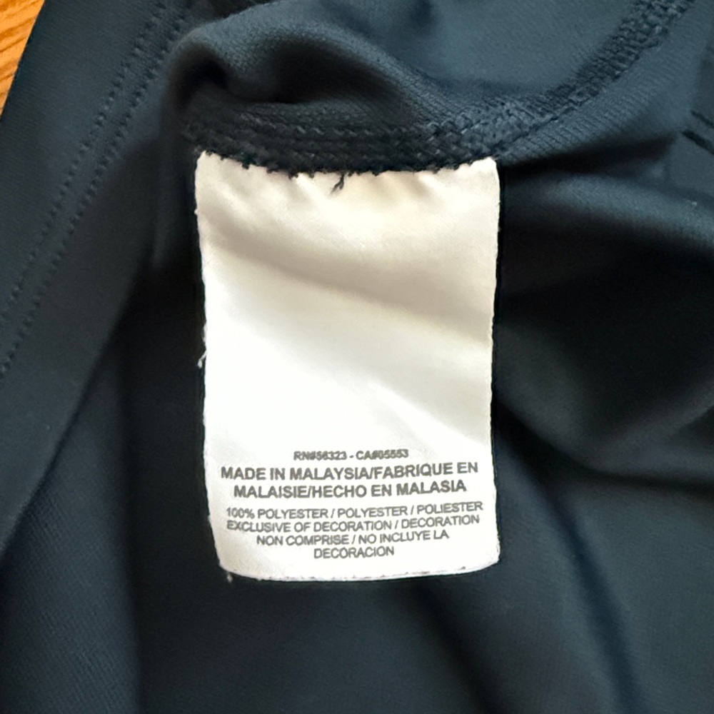 Nike Men's Navy Blue Performance 1/4” long sleeve shirt - Picture 10 of 10